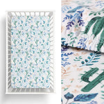 Little Gem Cactus Cotton Cot Fitted Sheet - Home & Garden > Bedding