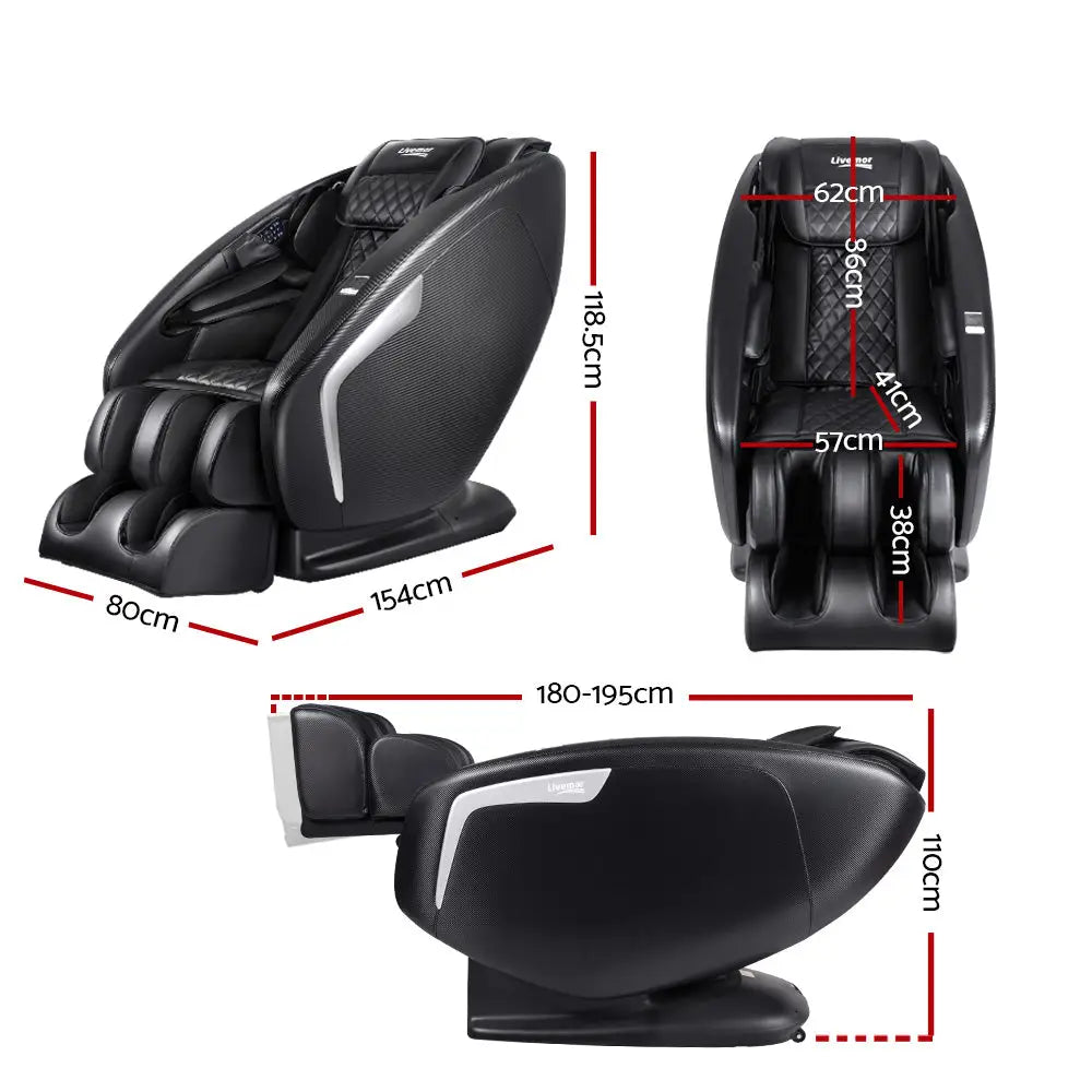 Livemor 3D Massage Chair Electric Recliner Massager Delmue - Health & Beauty > Massage