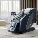 Livemor 4D Massage Chair Electric Recliner Double Core Mechanism Massager Melisa - Furniture > Bar Stools & Chairs >