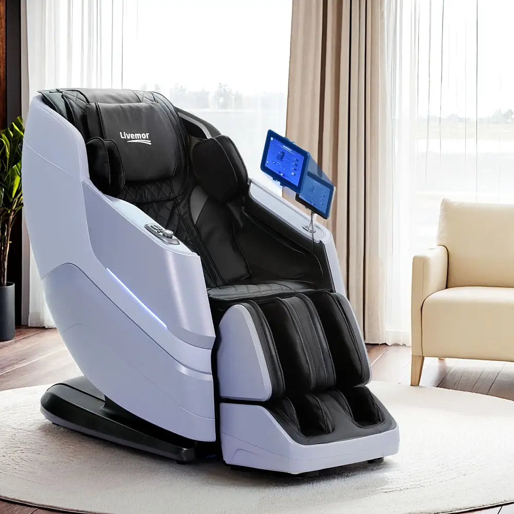 Livemor 4D Massage Chair Electric Recliner Home Massager Miraj - Furniture > Bar Stools & Chairs > Massage Chairs