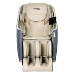 Livemor Massage Chair Electric Recliner Home Massager 3D Opal - Beige/Grey - Furniture > Bar Stools & Chairs > Massage