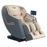 Livemor Massage Chair Electric Recliner Home Massager 3D Opal - Beige/Grey - Furniture > Bar Stools & Chairs > Massage