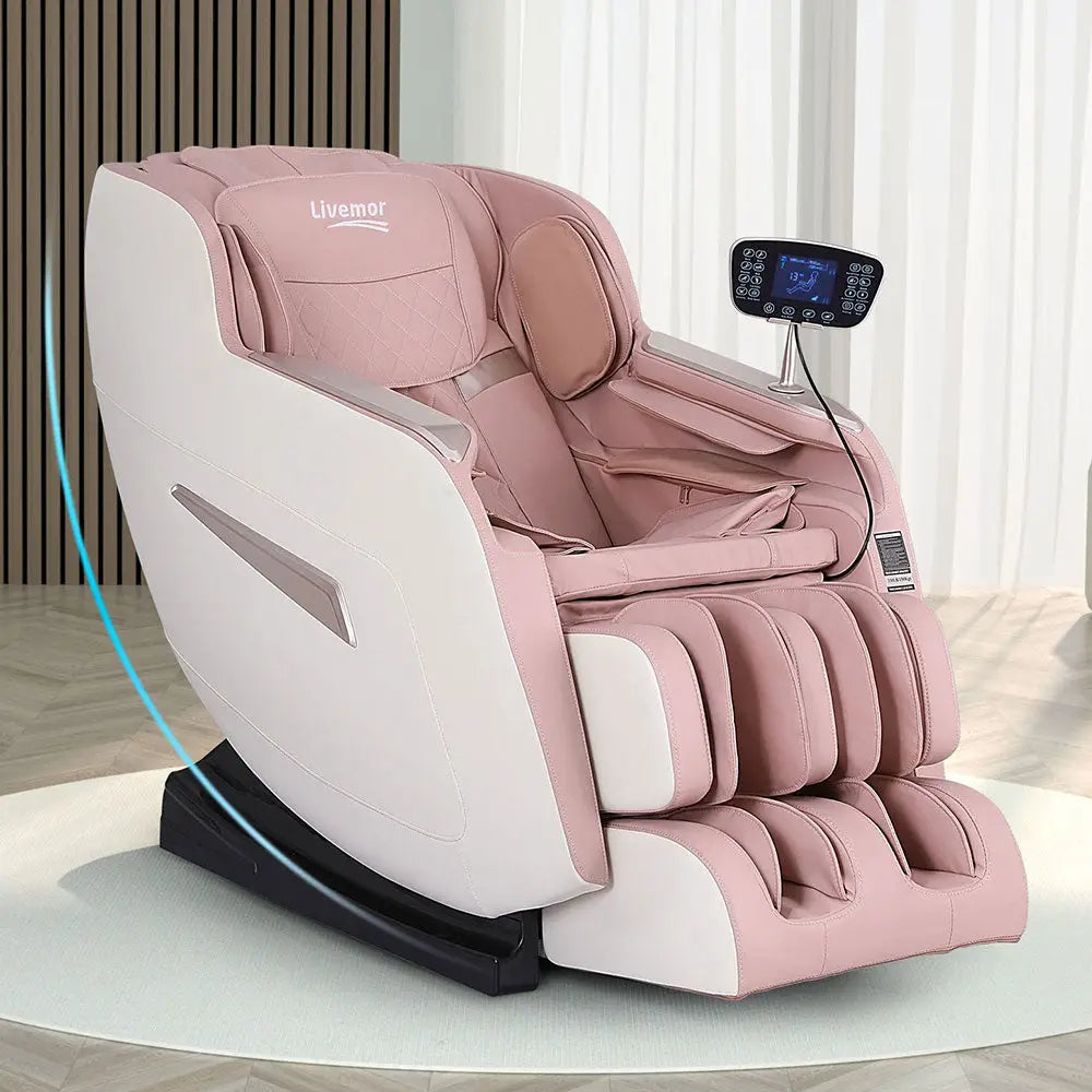 Livemor Massage Chair Electric Recliner Home Massager Amos - Furniture > Bar Stools & Chairs > Massage Chairs