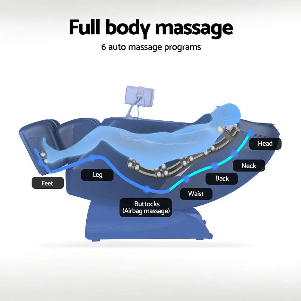 Livemor Massage Chair Electric Recliner Home Massager Baird - Furniture > Bar Stools & Chairs > Massage Chairs