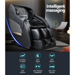 Livemor Massage Chair Electric Recliner Massager Black Decima - Furniture > Bar Stools & Chairs > Massage Chairs