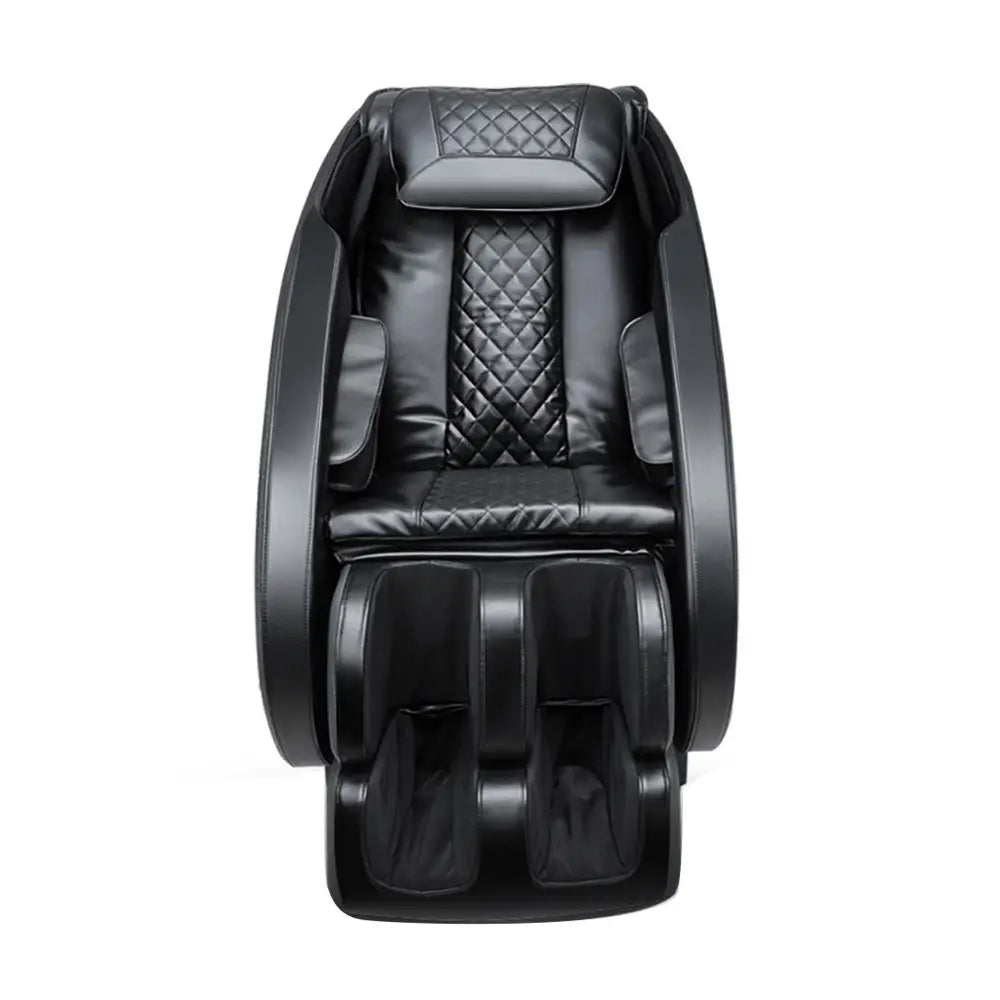 Livemor Massage Chair Electric Recliner Massager Black Ellmue - Health & Beauty > Massage