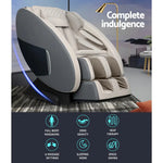 Livemor Massage Chair Electric Recliner Massager Grey Ellmue - Health & Beauty > Massage
