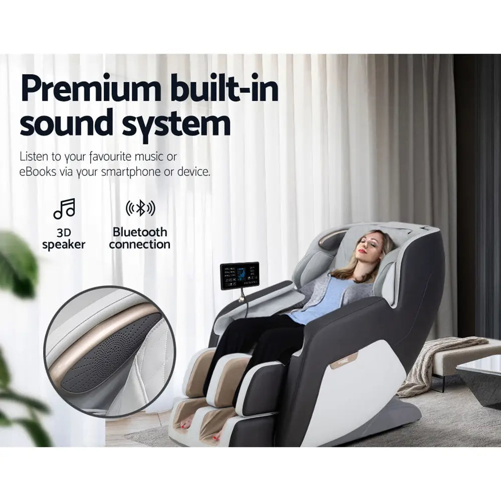 Livemor Massage Chair Electric Recliner Massager Meletao - Health & Beauty > Massage