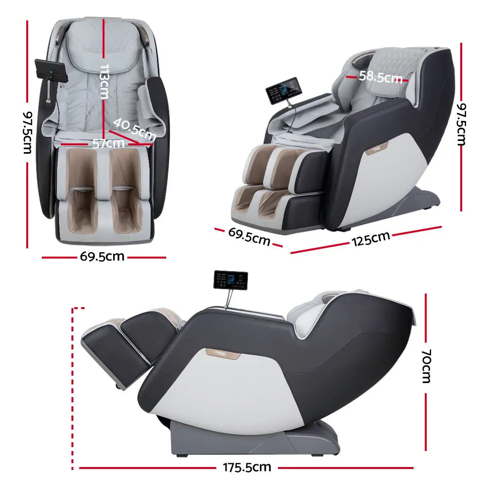 Livemor Massage Chair Electric Recliner Massager Meletao - Health & Beauty > Massage