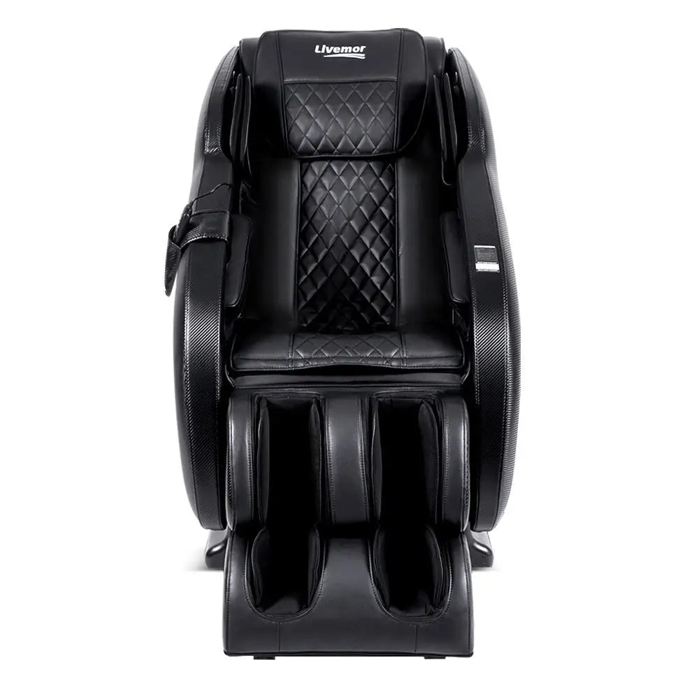 Livemor Massage Chair Electric Recliner Massager Ozeni - Black - Furniture > Bar Stools & Chairs > Massage Chairs