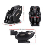 Livemor Massage Chair Electric Recliner Massager Ozeni - Black - Furniture > Bar Stools & Chairs > Massage Chairs