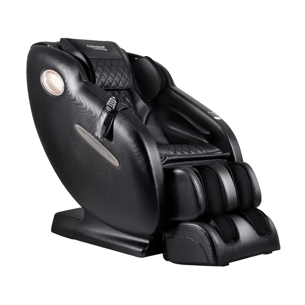 Livemor Massage Chair Electric Recliner Massager Ozeni - Black - Furniture > Bar Stools & Chairs > Massage Chairs