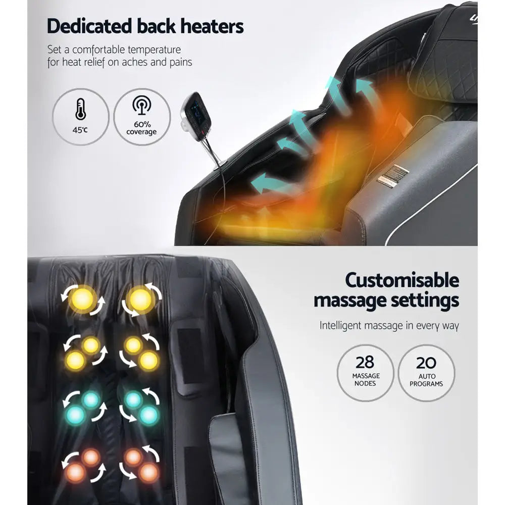 Livemor Massage Chair Electric Recliner Massager Vedriti - Health & Beauty > Massage