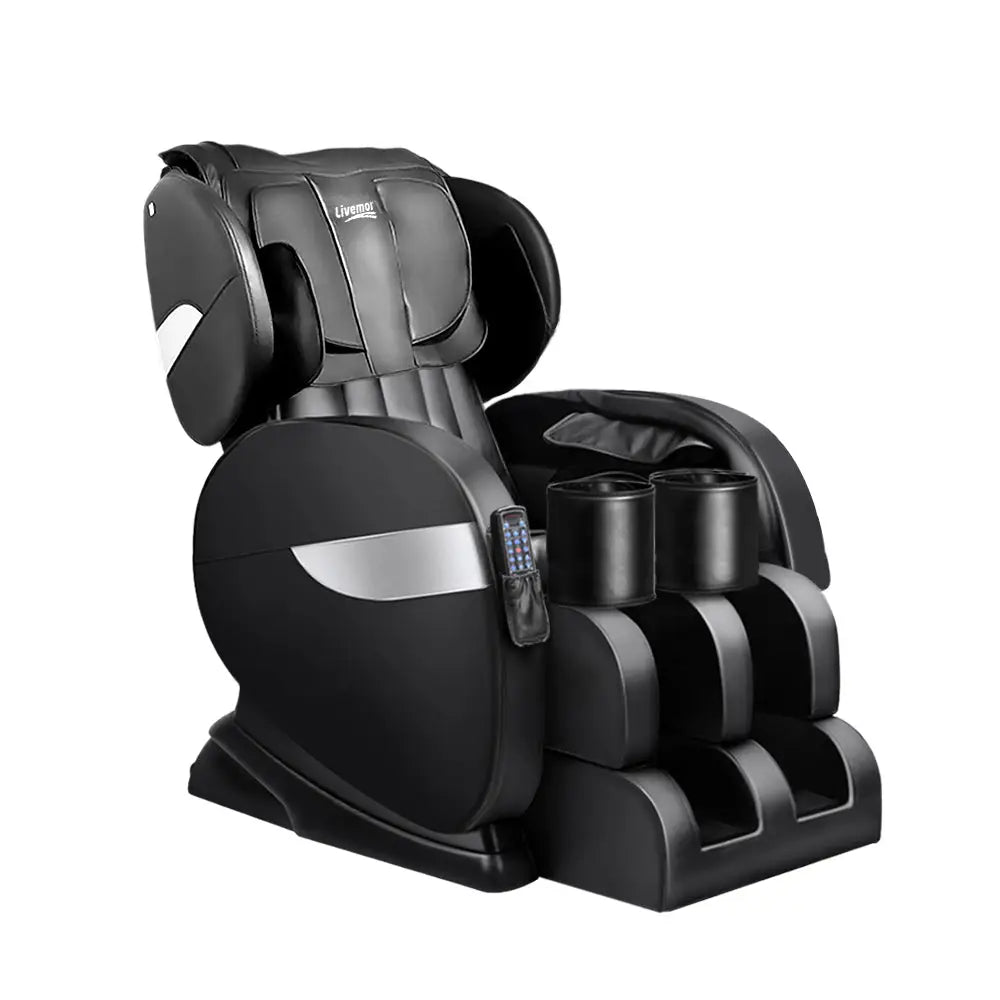 Livemor Massage Chair Electric Recliner Zero Gravity Massager - Health & Beauty > Massage