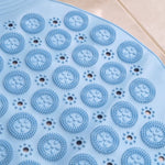 Living Today Non-Slip Massager Bathroom Mat - BLUE - Fashion > Women’s Fashion > Women’s Uggs & Slippers