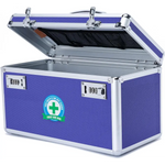 Locking Combination Medicine Box (Blue/Large) - Home & Garden > Storage