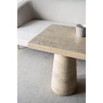 LOGAN CEMENT SQUARE SIDE TABLE - Furniture > Living Room > Side Tables