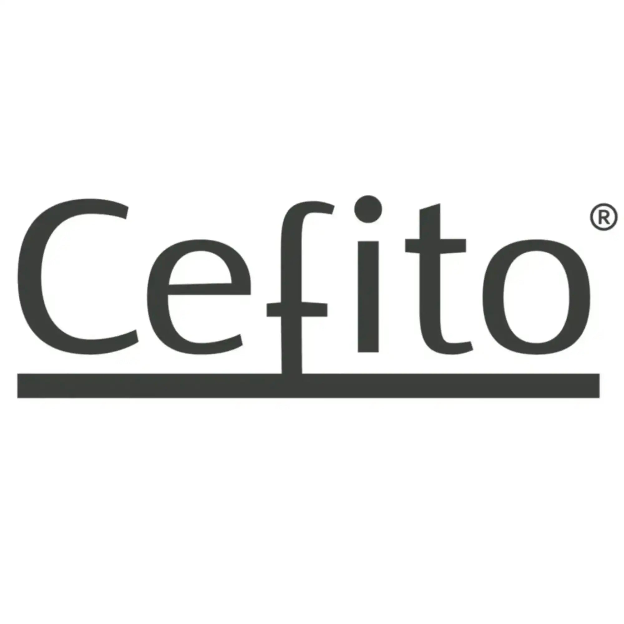 Logo for a brand named Cefito in black text on a white background.