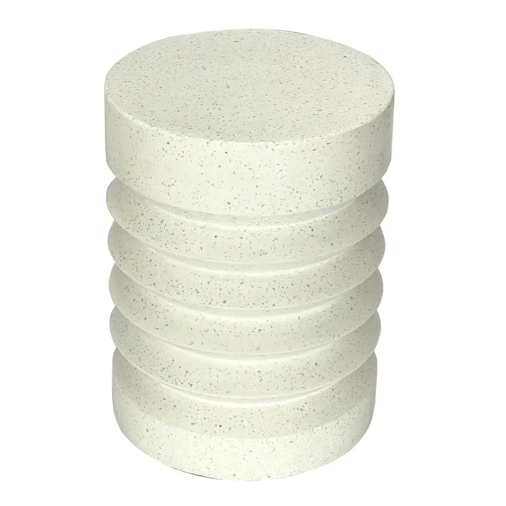 LOLA CEMENT SIDE TABLE - Furniture > Living Room > Side Tables