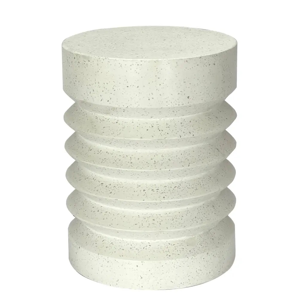 LOLA CEMENT SIDE TABLE - Furniture > Living Room > Side Tables