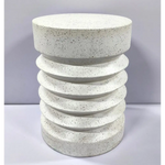 LOLA CEMENT SIDE TABLE - Furniture > Living Room > Side Tables