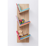 LONDON DISPLAY SHELF - NATURAL OAK - Furniture > Living Room