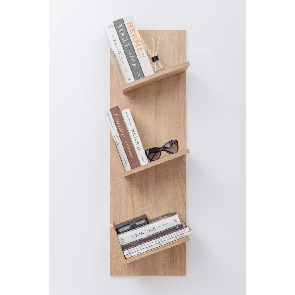 LONDON DISPLAY SHELF - NATURAL OAK - Furniture > Living Room