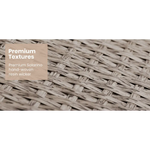 LONDON RATTAN Day Bed Daybed Sofa Garden Wicker Outdoor Furniture Round - Furniture > Outdoor