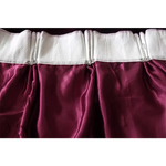 Long 4-Way Stretch Velvet Curtains 600x265cm with 30 hooks Pinch Pleat Burgundy - Home & Garden > Curtains > Curtains &