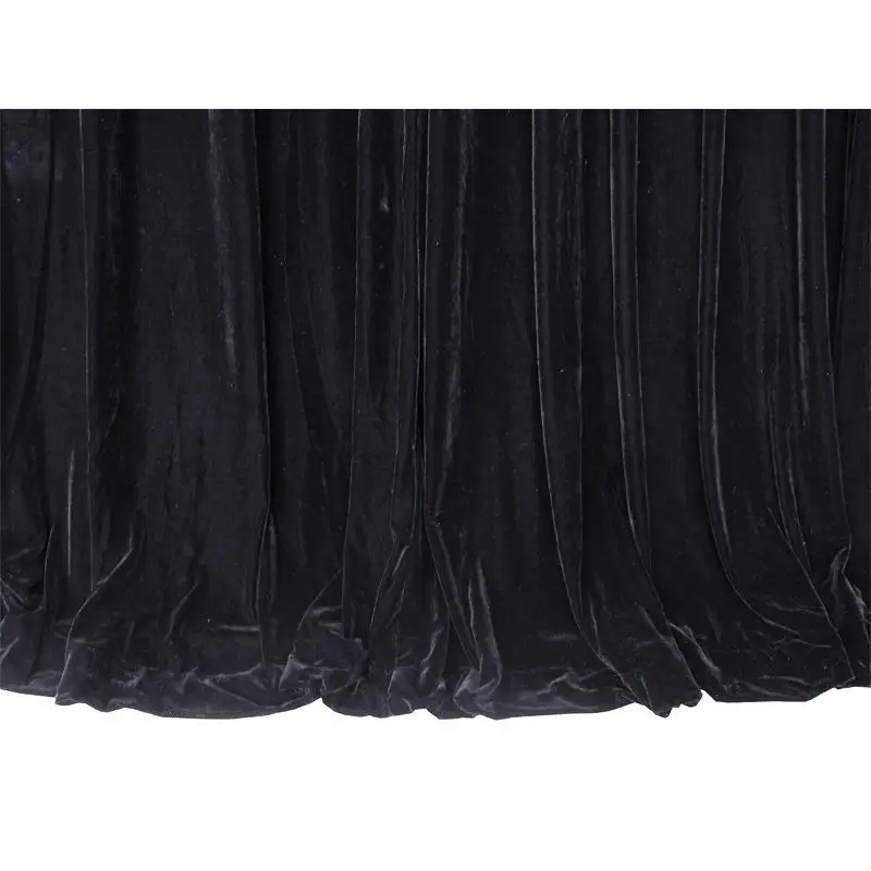 Long Large Thick Black Velvet Curtains 580x270cm + full liner,Blockout,Pinch Pleat - Home & Garden > Curtains >