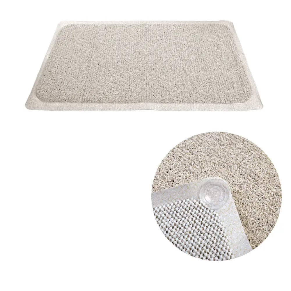 Loofah Shower Mat Cream - Home & Garden > Bathroom Accessories
