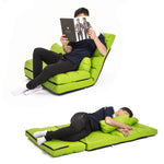 Lounge Couch Sofa Bed Double Seat Leather GEMINI GREEN - Furniture > Sofas