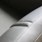 Lounge Set Luxurious 6 Seater Faux Leather Corner Sofa Living Room Couch in Black - Furniture > Bar Stools & Chairs >