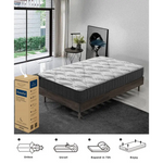 LUNALAND Easeful Eco Spay Foam Pocket Spring 20CM Single Hybrid Mattress - Furniture > Mattresses
