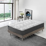 LUNALAND Easeful Eco Spay Foam Pocket Spring 20CM Single Hybrid Mattress - Furniture > Mattresses