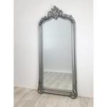 LUX Arch French Provincial Ornate Mirror - Antique Silver - Home & Garden > Decor