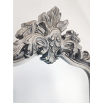 LUX Arch French Provincial Ornate Mirror - Antique Silver - Home & Garden > Decor