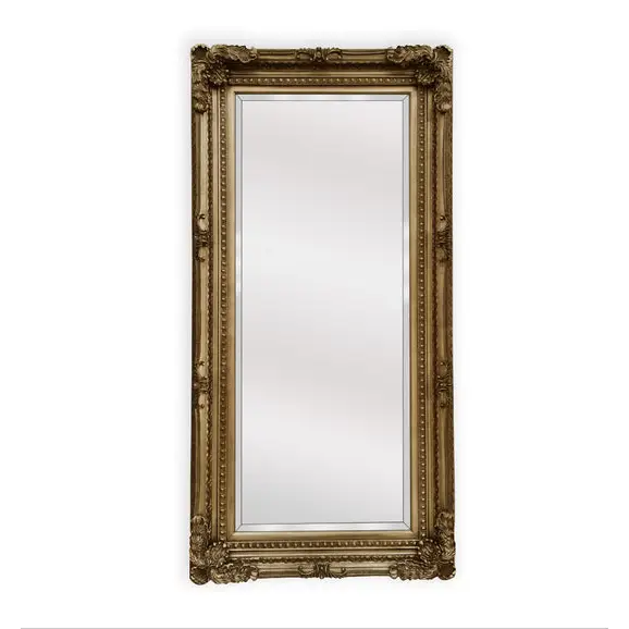 LUX French Provincial Ornate Mirror - Antique Champagne - Home & Garden > Decor