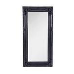 LUX French Provincial Ornate Mirror - Black - Home & Garden > Decor