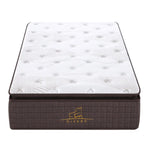 Luxe Dreams King Single 7 Zones Pocket Spring Premium Medium Feel 34cm Mattress - Furniture > Mattresses