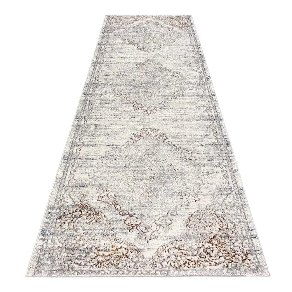 Luxe Vintage Textured Rug - Cream - 240x330 - Home & Garden > Rugs