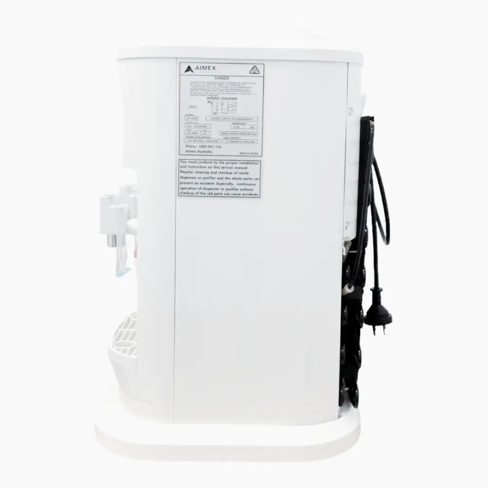 Luxurious White Hot and Cold Benchtop Water Cooler - LG Compressor - Appliances > Appliances Others
