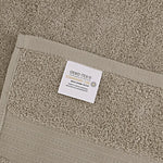Luxury 6 Piece Soft and Absorbent Cotton Bath Towel Set - Sandstone - Home & Garden > Bathroom Accessories