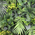 Luxury Hawaiian Sunrise Vertical Garden/Green Wall UV Resistant 1m X 1m - Home & Garden > Artificial Plants