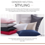 Luxury Pillowcase - 100% Pure Mulberry Silk on Both Sides - Copper - Home & Garden > Bedding > Pillowcases