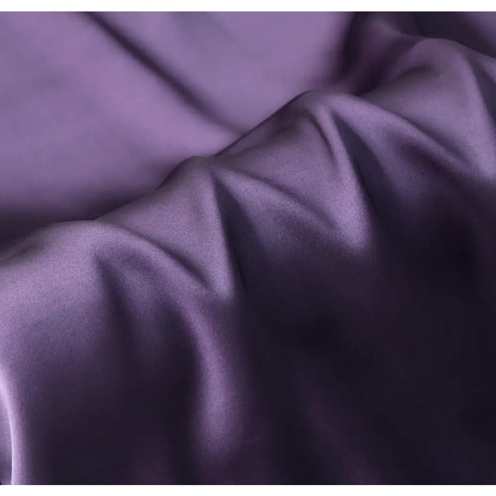Luxury Pillowcase - 100% Pure Mulberry Silk on Both Sides - Dark Purple - Home & Garden > Bedding > Pillowcases