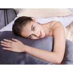 Luxury Pillowcase 2 Pack - 100% Pure Mulberry Silk on Both Sides - Charcoal - Home & Garden > Bedding > Pillowcases