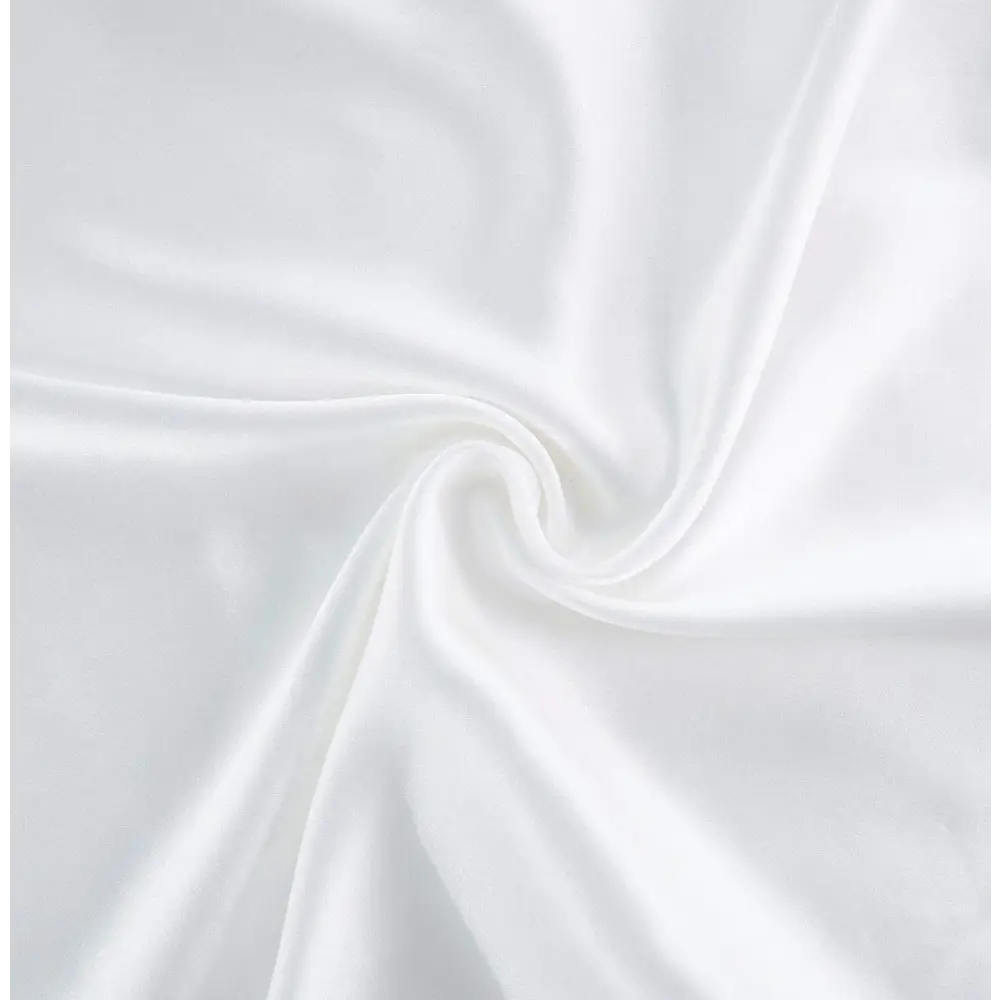 Luxury Pillowcase 2 Pack - 100% Pure Mulberry Silk on Both Sides - White - Home & Garden > Bedding > Pillowcases