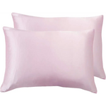 Luxury Pillowcase 2 Pack - 100% Pure Mulberry Silk on Both Sides - Pink - Home & Garden > Bedding > Pillowcases