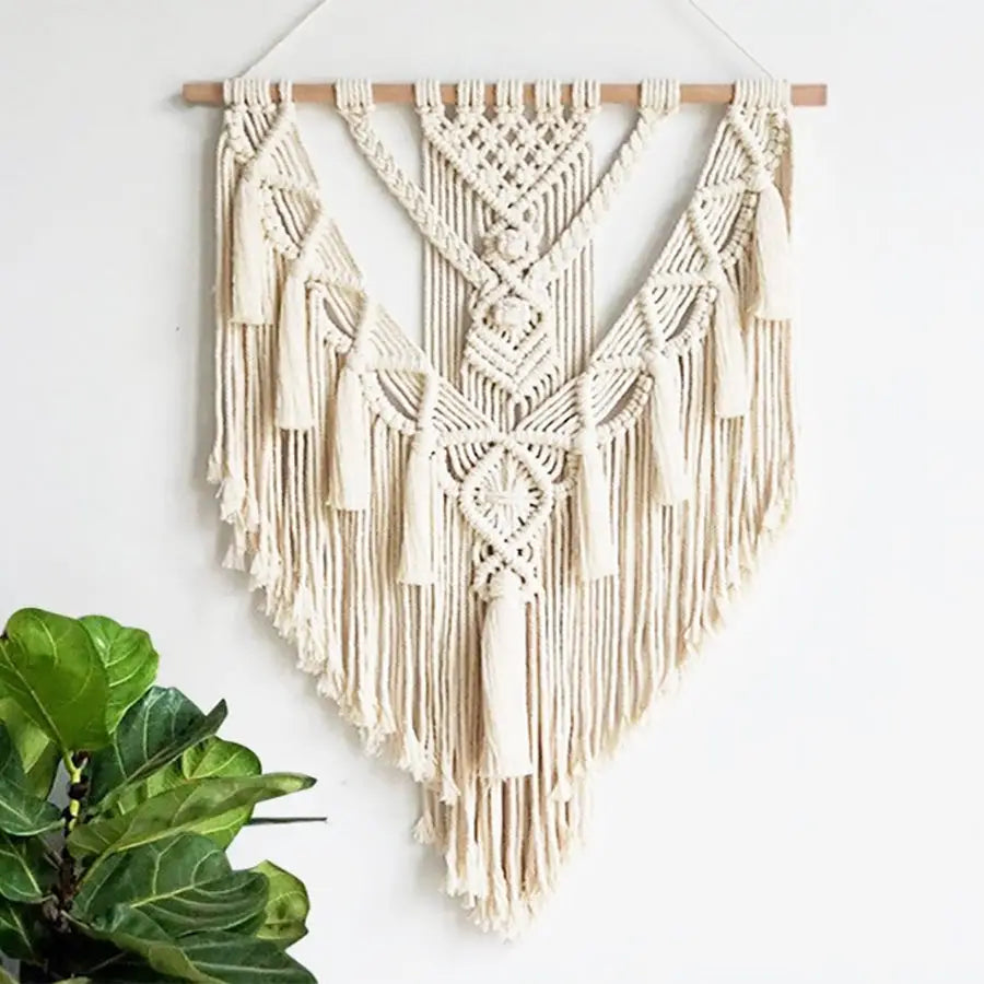 Macrame Wall Hanging-Natural - Home & Garden > Hammocks